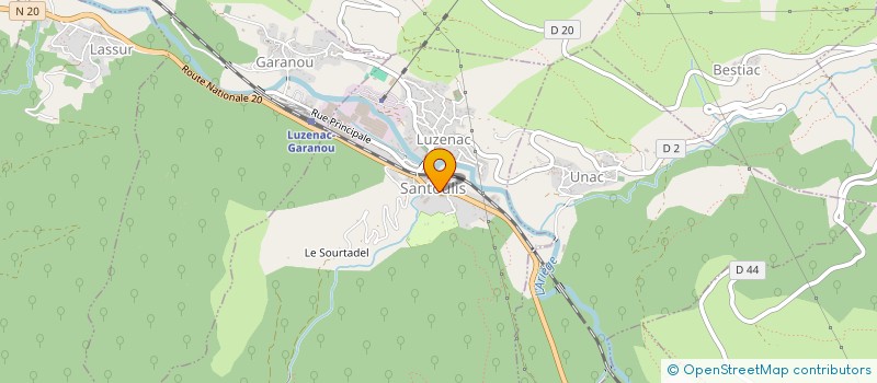 localisation de l'entreprise MONSIEUR GUILLAUME BILERI à LUZENAC