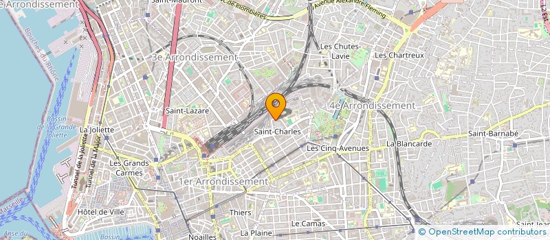 localisation de l'entreprise MONSIEUR GUILLAUME BILLON à MARSEILLE