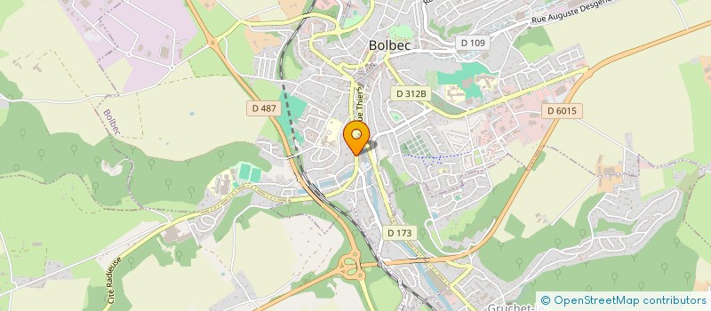 localisation de l'entreprise MONSIEUR GUILLAUME BIREMBAUT  BOLBEC