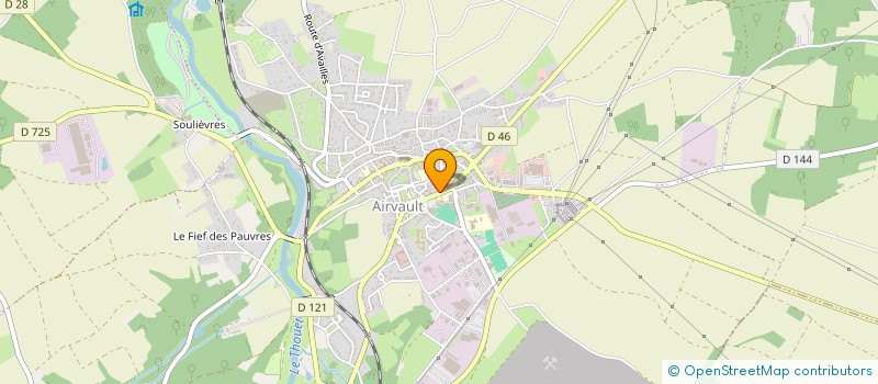 localisation de l'entreprise MONSIEUR GUILLAUME BLAIS  AIRVAULT