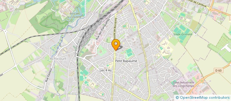 localisation de l'entreprise MONSIEUR GUILLAUME BLAISEL  ACHICOURT