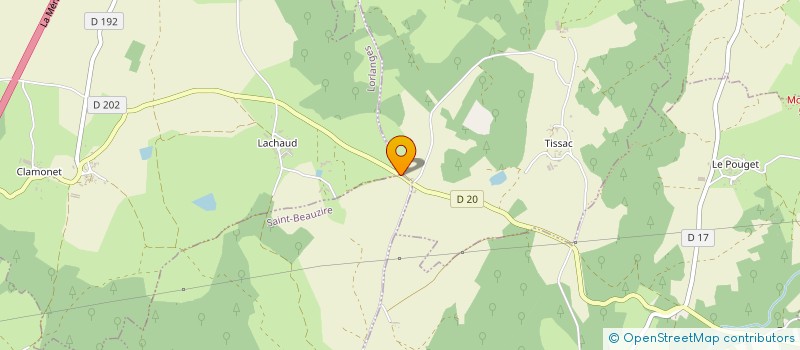 localisation de l'entreprise MONSIEUR GUILLAUME BLANC  BOURNONCLE-SAINT-PIERRE