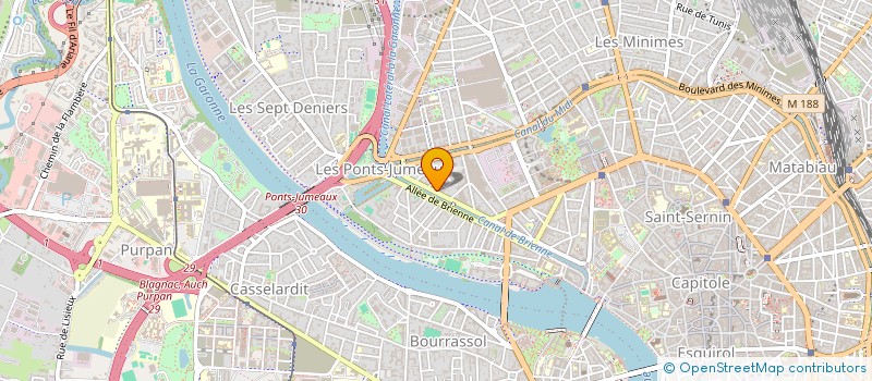 localisation de l'entreprise MONSIEUR GUILLAUME BLANC à TOULOUSE