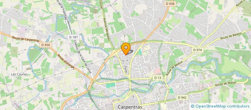 localisation de l'entreprise MONSIEUR GUILLAUME BLANCHARD à CARPENTRAS