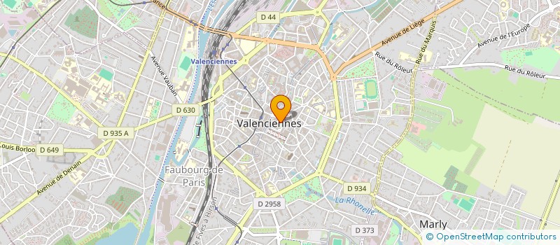 localisation de l'entreprise MONSIEUR GUILLAUME BLANCHART  VALENCIENNES