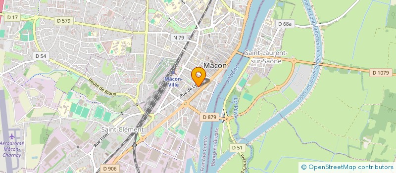 localisation de l'entreprise MONSIEUR GUILLAUME BLANCHET  MACON