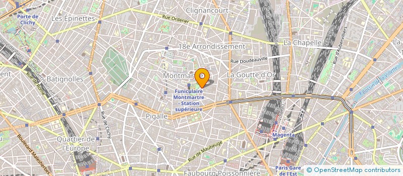 localisation de l'entreprise MONSIEUR GUILLAUME BLANCHON  PARIS