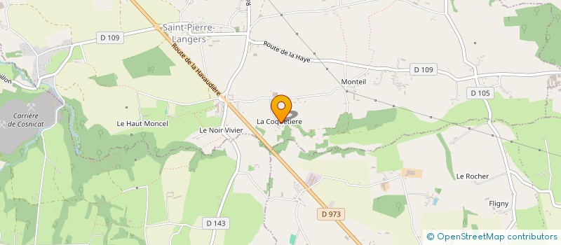 localisation de l'entreprise MONSIEUR GUILLAUME BLANJEAN  SAINT-PIERRE-LANGERS