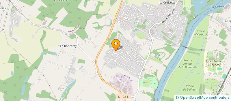 localisation de l'entreprise MONSIEUR GUILLAUME BLANVILLAIN  BOUCHEMAINE