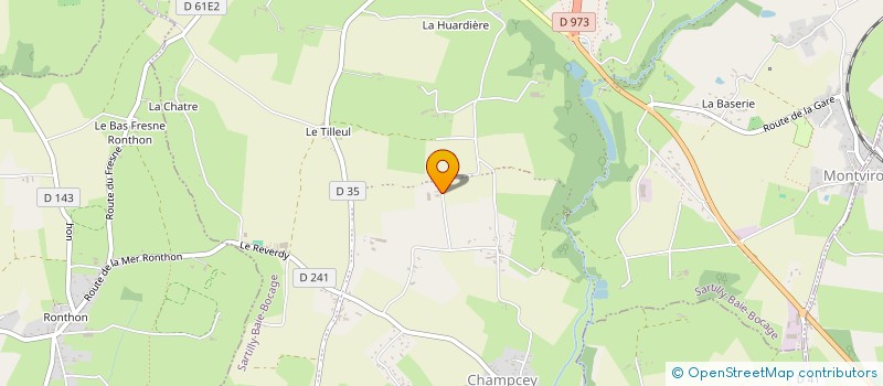 localisation de l'entreprise MONSIEUR GUILLAUME BLEMUS  SARTILLY-BAIE-BOCAGE