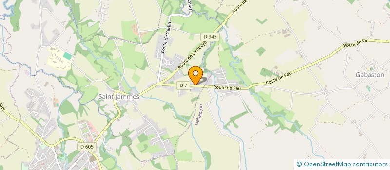 localisation de l'entreprise MONSIEUR GUILLAUME BLIMO  SAINT-JAMMES