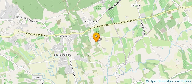 localisation de l'entreprise MONSIEUR GUILLAUME BLIVET  GORDES