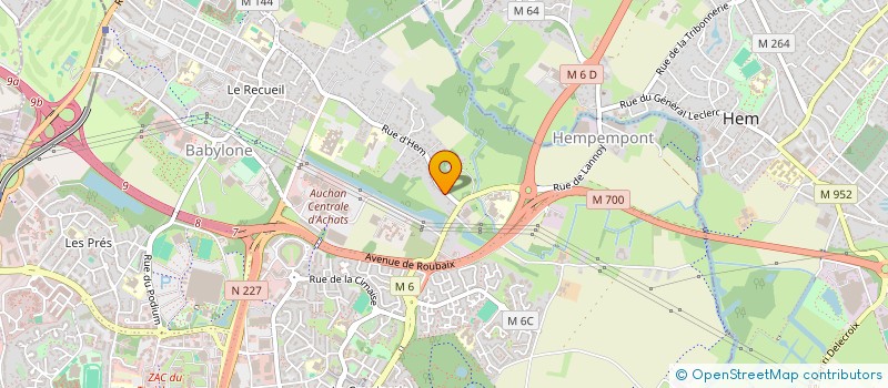 localisation de l'entreprise MONSIEUR GUILLAUME BLONDEL  VILLENEUVE-D'ASCQ