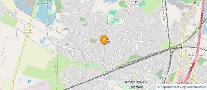 localisation de l'entreprise MONSIEUR GUILLAUME BLONDEL à AMBARES-ET-LAGRAVE