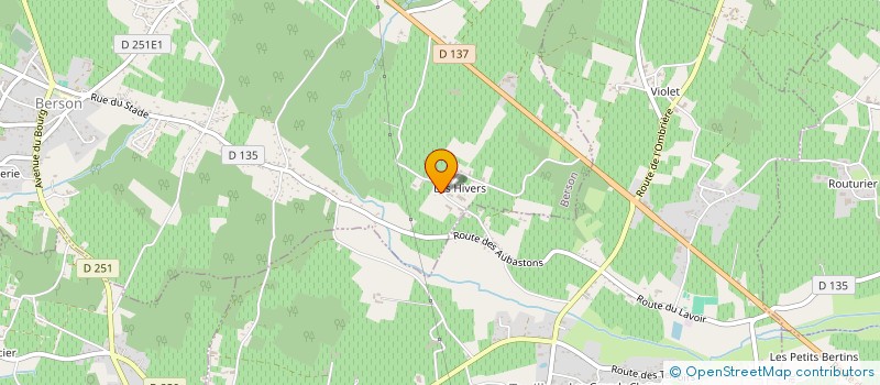 localisation de l'entreprise MONSIEUR GUILLAUME BLONDY  BERSON