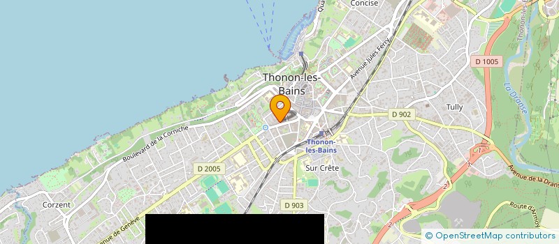 localisation de l'entreprise MONSIEUR GUILLAUME BLOT à THONON-LES-BAINS