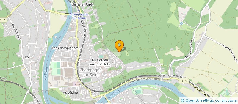 localisation de l'entreprise MONSIEUR GUILLAUME BLOT  VERNOU-LA-CELLE-SUR-SEINE