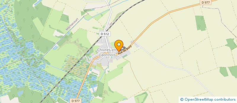 localisation de l'entreprise MONSIEUR GUILLAUME BOCAHUT  CHIVRES EN LAONNOIS