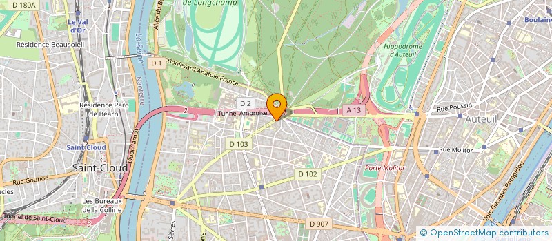 localisation de l'entreprise MONSIEUR GUILLAUME BOCCARA à BOULOGNE-BILLANCOURT