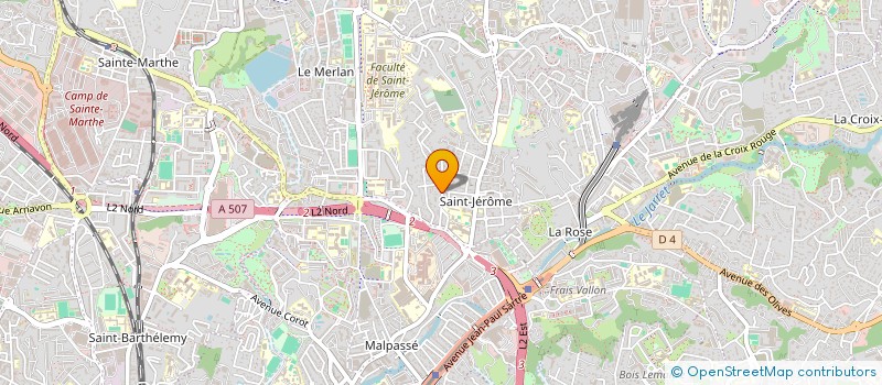 localisation de l'entreprise MONSIEUR GUILLAUME BODOURIAN  MARSEILLE