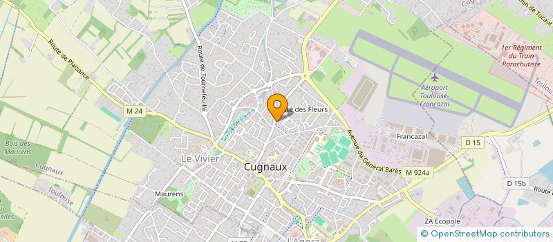 localisation de l'entreprise MONSIEUR GUILLAUME BOEHM  CUGNAUX