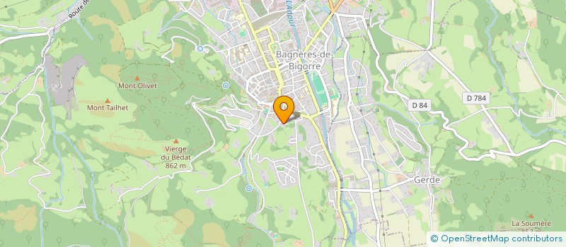 localisation de l'entreprise MONSIEUR GUILLAUME BOEHRER  BAGNERES-DE-BIGORRE