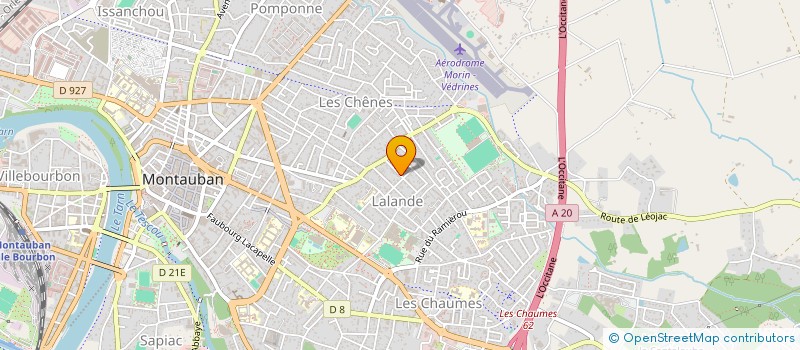 localisation de l'entreprise MONSIEUR GUILLAUME BOILLAT  MONTAUBAN