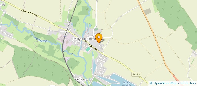 localisation de l'entreprise MONSIEUR GUILLAUME BOITEL  MILLY-SUR-THERAIN