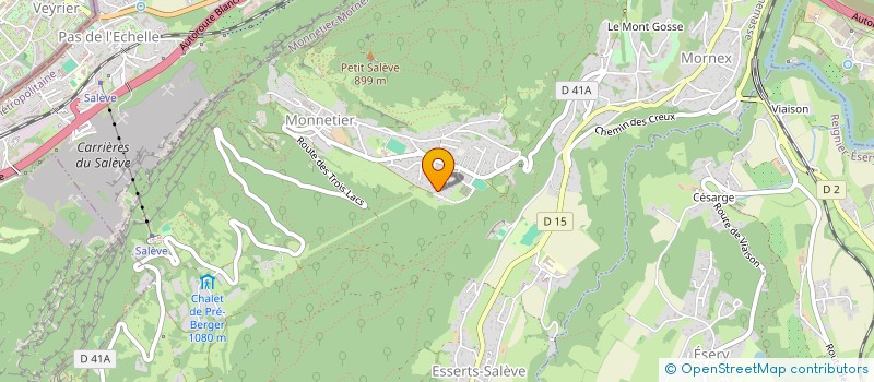 localisation de l'entreprise MONSIEUR GUILLAUME BOITEUX  MONNETIER-MORNEX