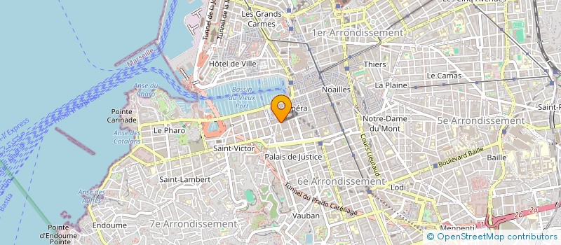 localisation de l'entreprise MONSIEUR GUILLAUME BOITEUX à MARSEILLE