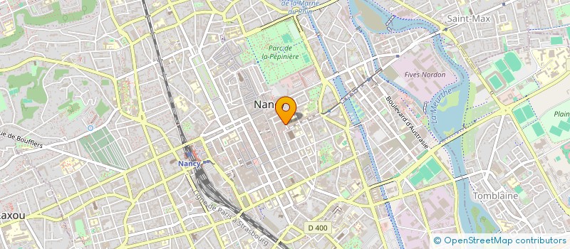 localisation de l'entreprise MONSIEUR GUILLAUME BOLLAERT  NANCY