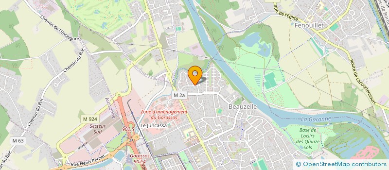 localisation de l'entreprise MONSIEUR GUILLAUME BONIFACE  CORNEBARRIEU