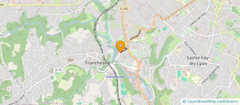 localisation de l'entreprise MONSIEUR GUILLAUME BONIN  FRANCHEVILLE