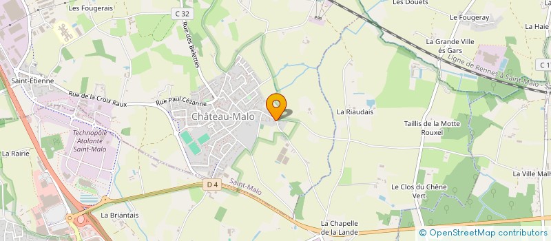 localisation de l'entreprise MONSIEUR GUILLAUME BONNEMENT  SAINT-MALO