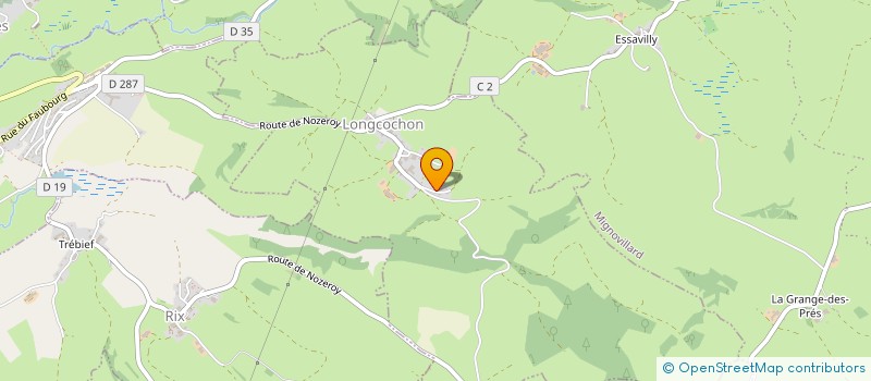 localisation de l'entreprise MONSIEUR GUILLAUME BONNET  LONGCOCHON