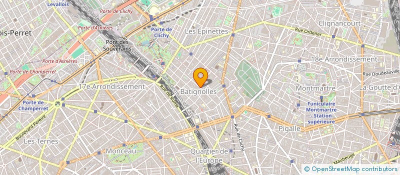 localisation de l'entreprise MONSIEUR GUILLAUME BONNIN  PARIS