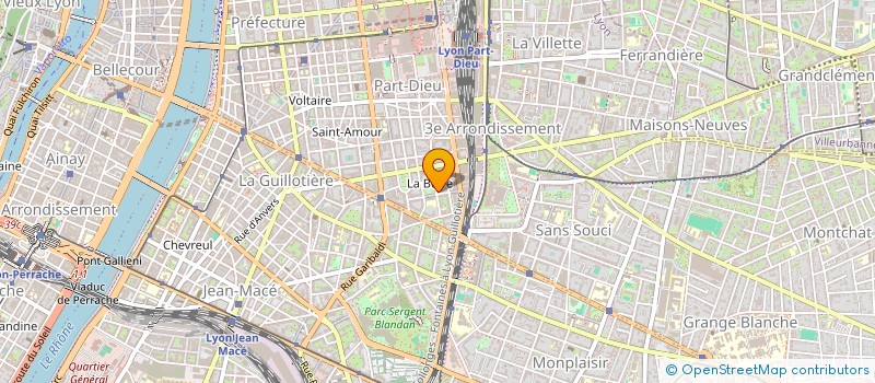 localisation de l'entreprise MONSIEUR GUILLAUME BORE  LYON 3EME