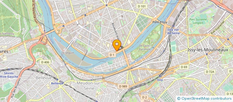 localisation de l'entreprise MONSIEUR GUILLAUME BOREL DE BRETIZEL à BOULOGNE-BILLANCOURT
