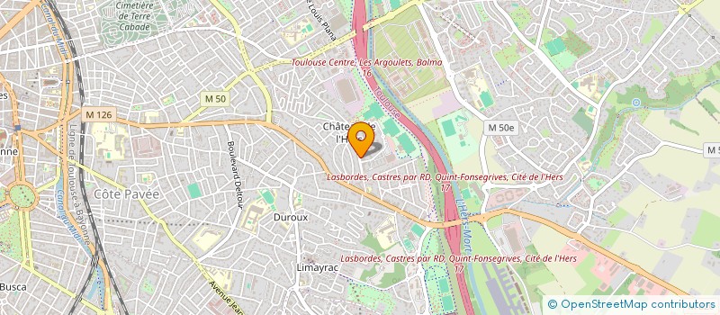 localisation de l'entreprise MONSIEUR GUILLAUME BOREY  TOULOUSE