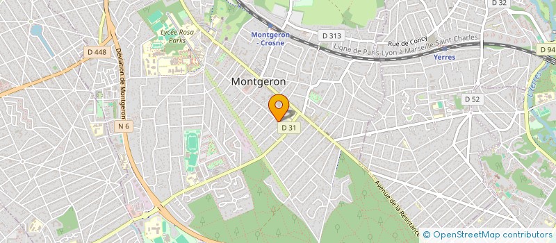 localisation de l'entreprise MONSIEUR GUILLAUME BORGHI à MONTGERON