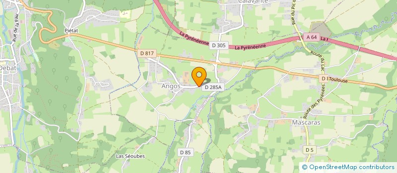 localisation de l'entreprise MONSIEUR GUILLAUME BOSCH  ANGOS