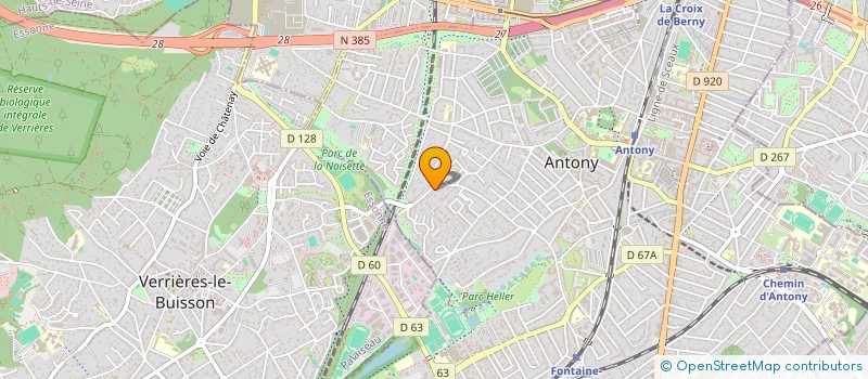 localisation de l'entreprise MONSIEUR GUILLAUME BOTELLA à ANTONY