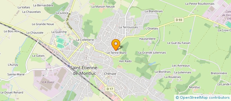 localisation de l'entreprise MONSIEUR GUILLAUME BOTTET-FOURNIER  SAINT-ETIENNE-DE-MONTLUC