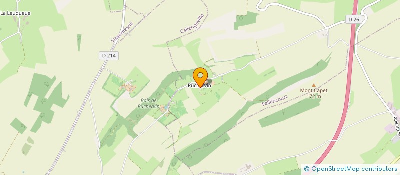 localisation de l'entreprise MONSIEUR GUILLAUME BOUCHER  FALLENCOURT