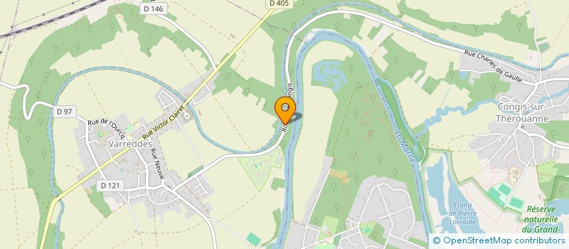 localisation de l'entreprise MONSIEUR GUILLAUME BOUGE  VARREDDES