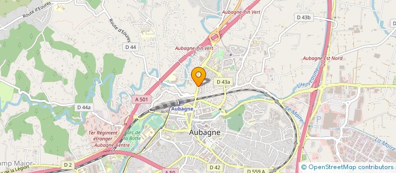 localisation de l'entreprise MONSIEUR GUILLAUME BOUILLE à AUBAGNE