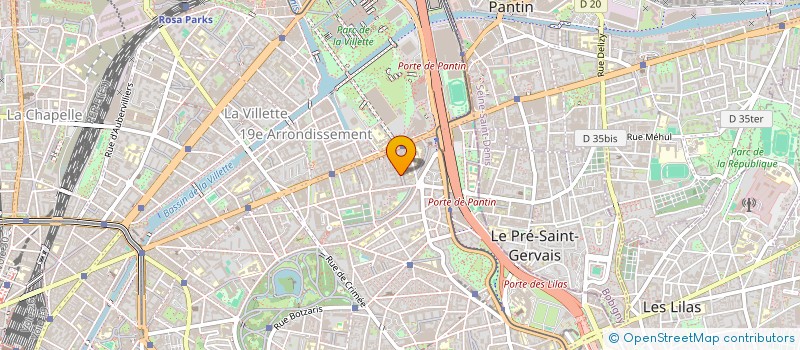 localisation de l'entreprise MONSIEUR GUILLAUME BOULET-GERCOURT  PARIS