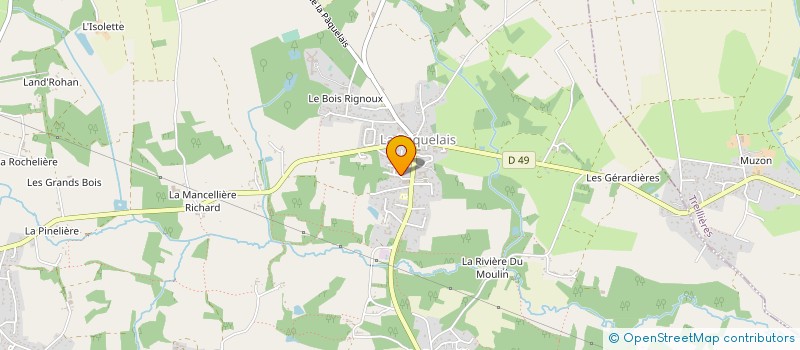 localisation de l'entreprise MONSIEUR GUILLAUME BOULLERY  VIGNEUX-DE-BRETAGNE