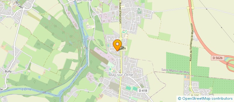 localisation de l'entreprise MONSIEUR GUILLAUME BOUQUEY  SAINT-MARTIN-DE-FONTENAY