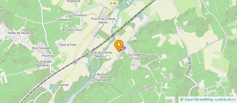 localisation de l'entreprise MONSIEUR GUILLAUME BOURACHOT  CHANCAY